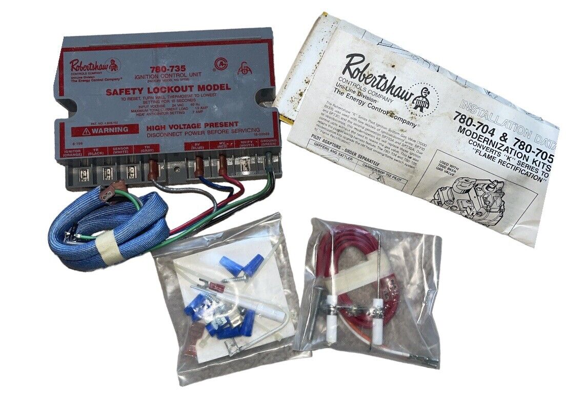 Robertshaw 780-704 Modernization Kit 780-735 Ignition Control Unit