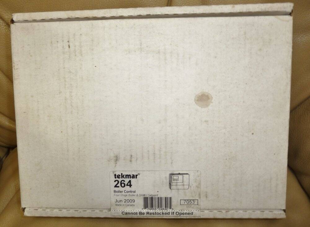 Tekmar 264 4 Stage Boiler & DHW Setpoint Control NEW Sealed 2009