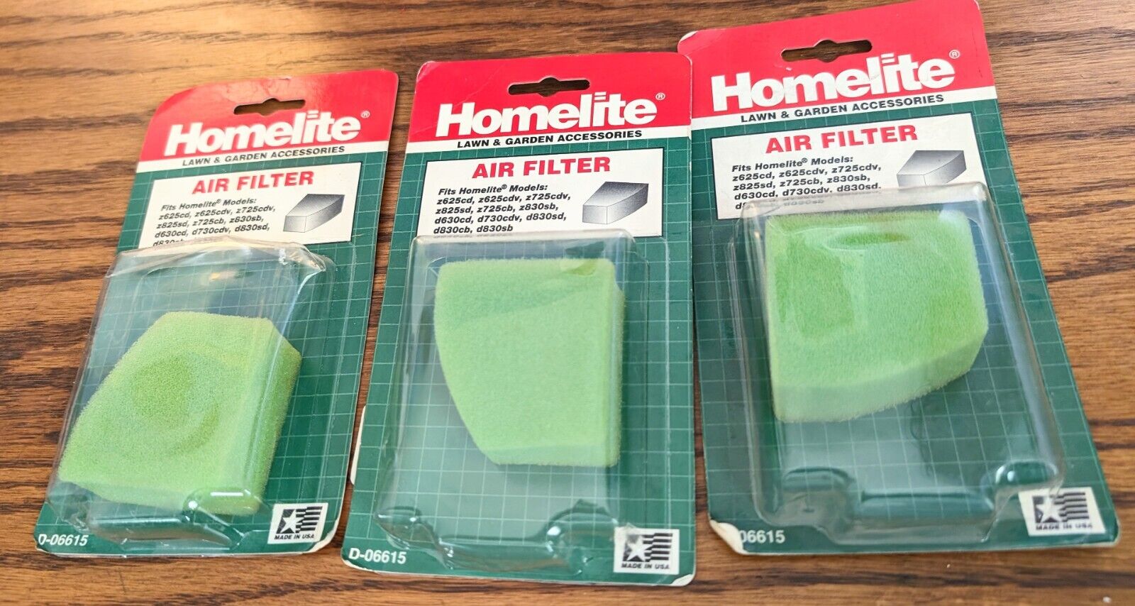 Homelite D-06615 1 lot of 3 Pieces Original NOS 