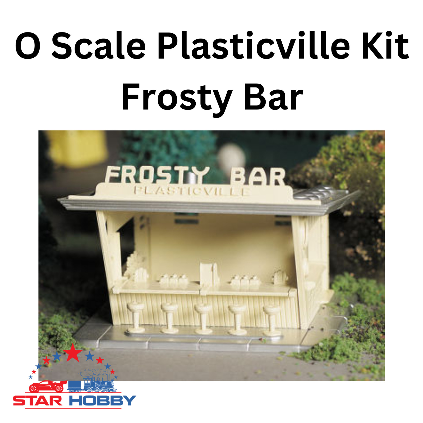 Bachmann 45606 Frosty Bar Plasticville Kit Model Railroading