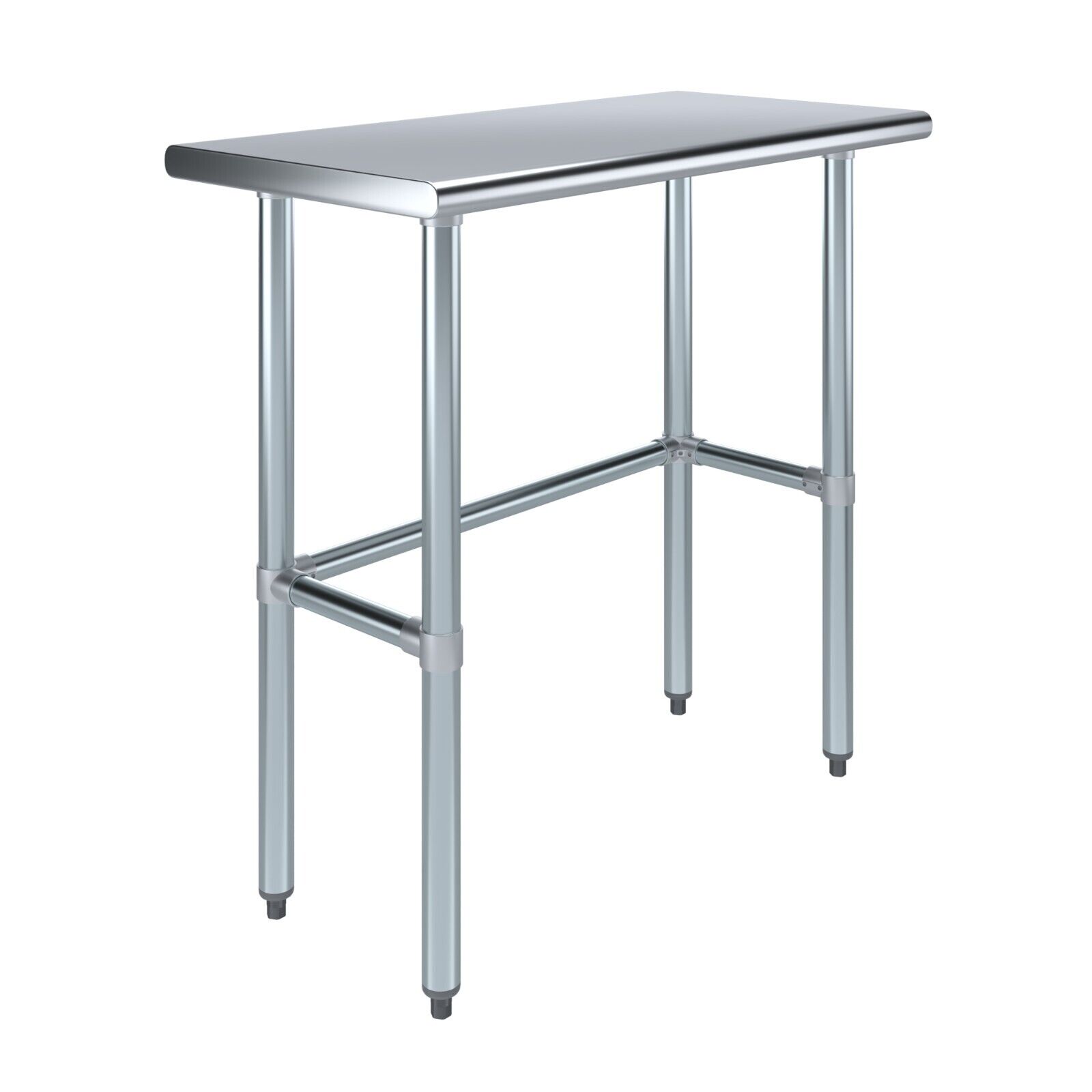 18 in. x 36 in. Open Base Stainless Steel Work Table | Residential & Commercial