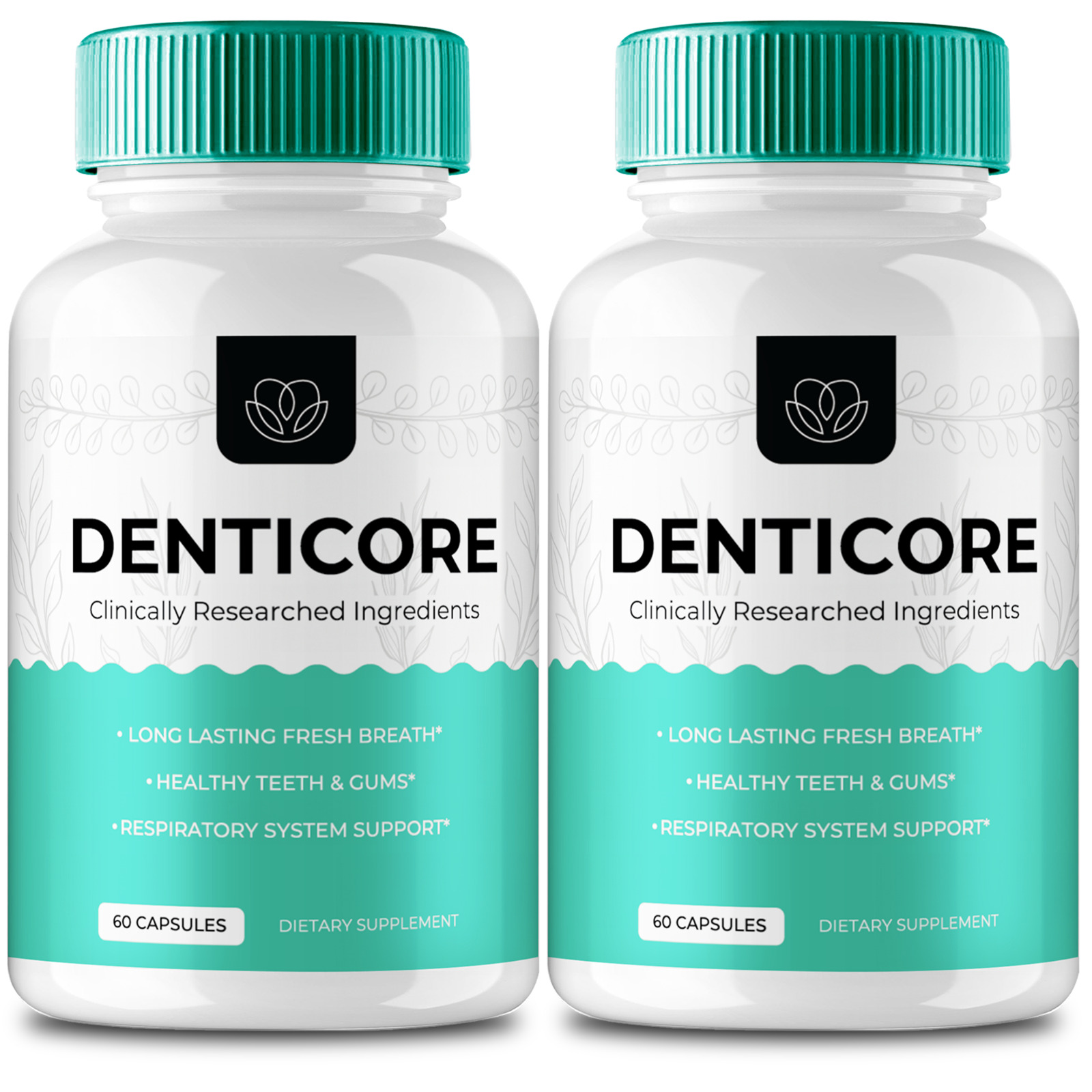 (2 Pack) Denticore Dental Health Supplement - Oral Support Pills (120 Capsules)