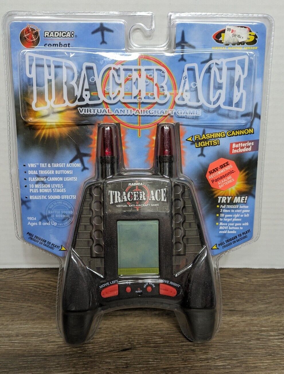 Tracer Ace Handheld LCD Handheld Electronic Game by Radica Vintage 1998 - NEW