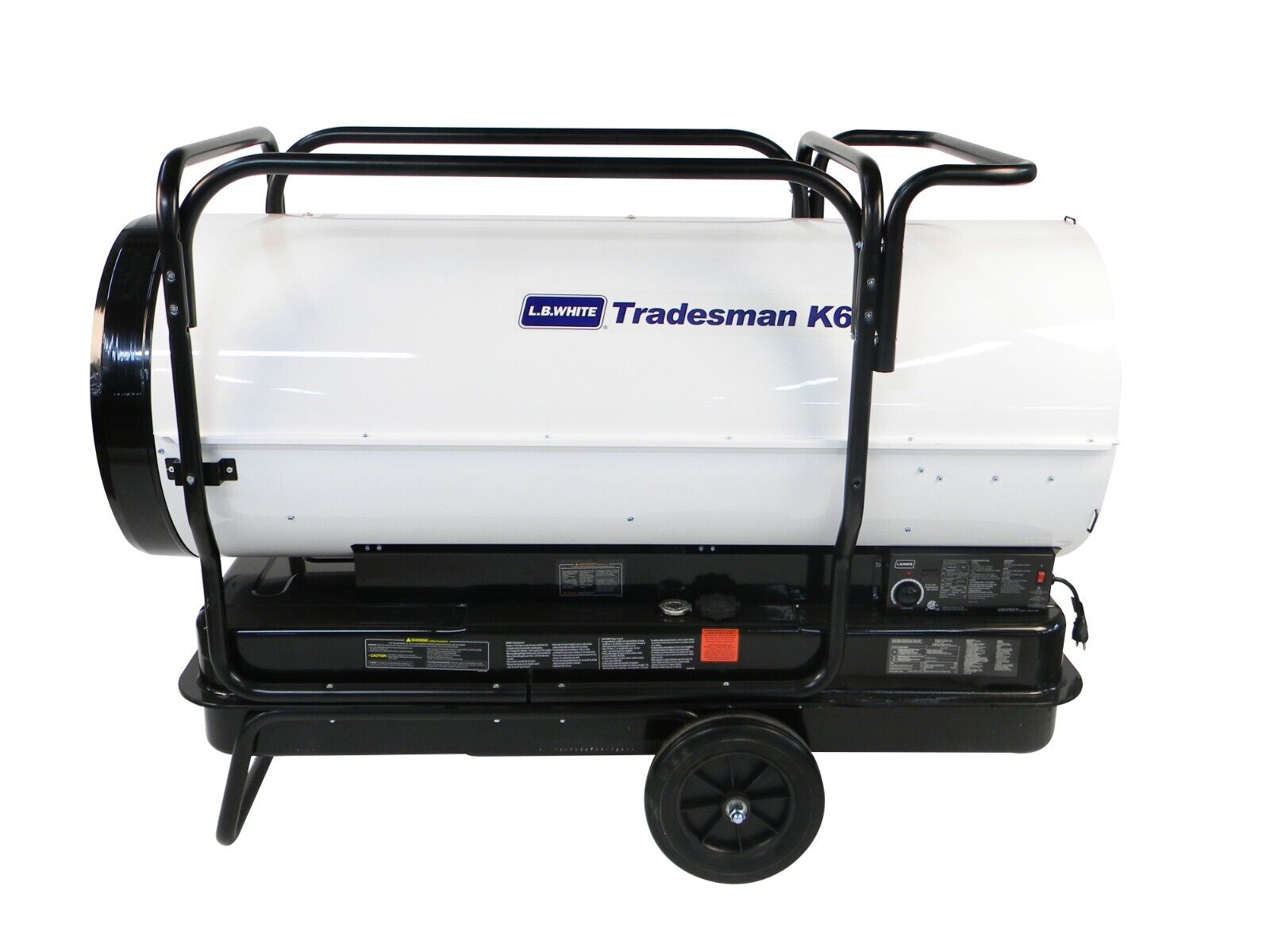 L.B. White Tradesman K650 Heater 650,000 BTUH, Kerosene, # 1 or # 2 Fuel Oil