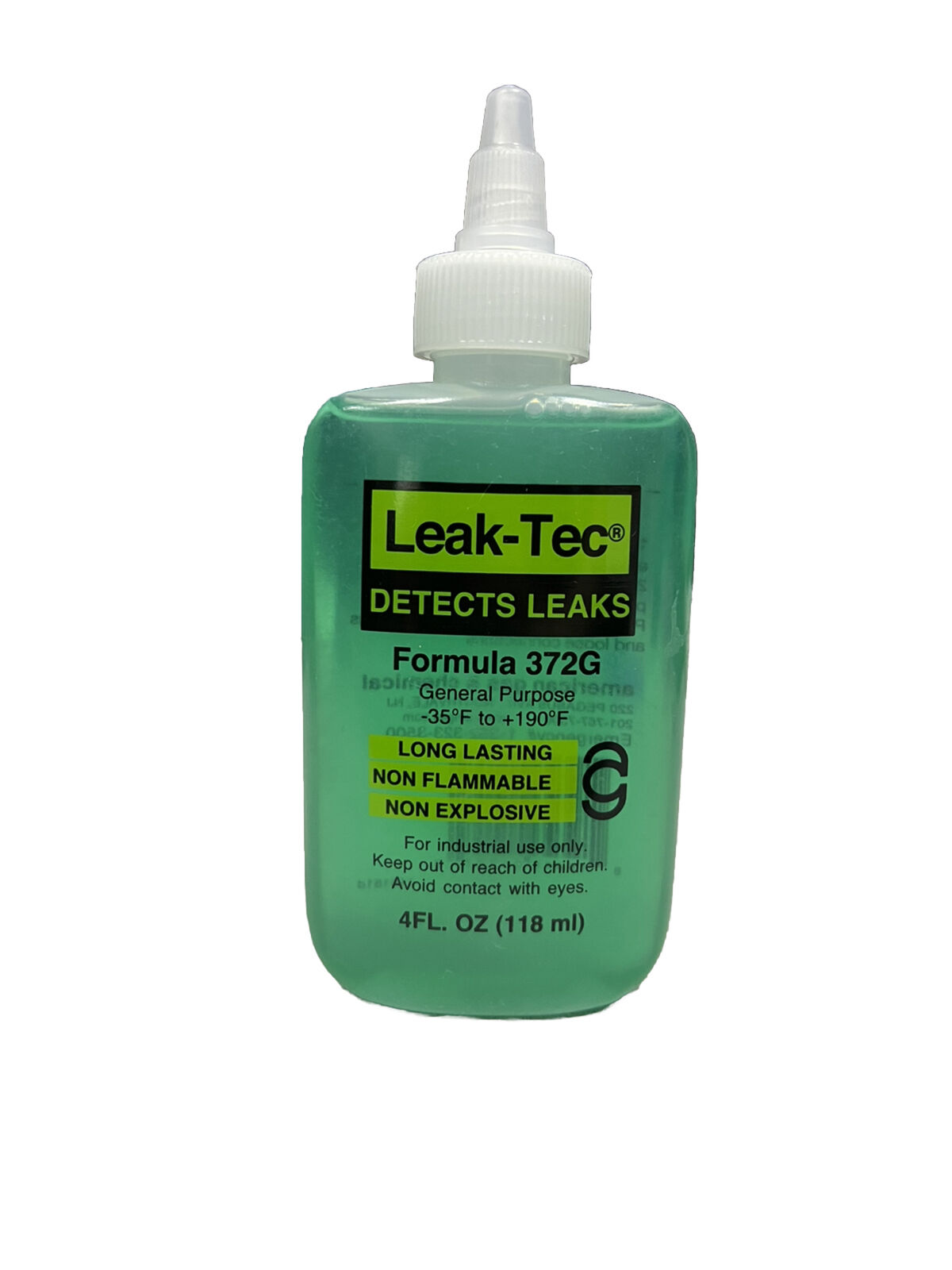 Leak-Tec 372G Liquid Leak Detector 4 OZ Squeeze Bottle BULK DISCOUNT
