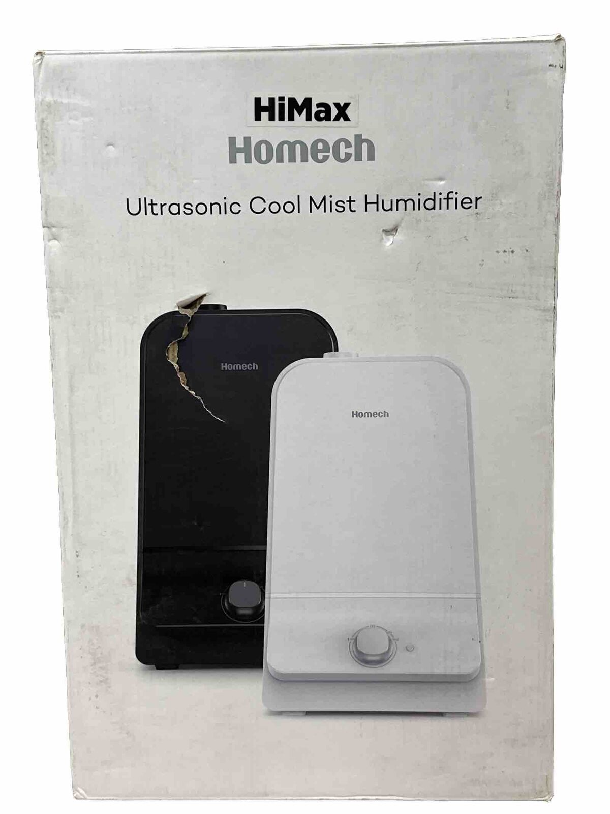 Homech Ultasonic Cool Mist Humidifier White Rohs Large HM-AH003