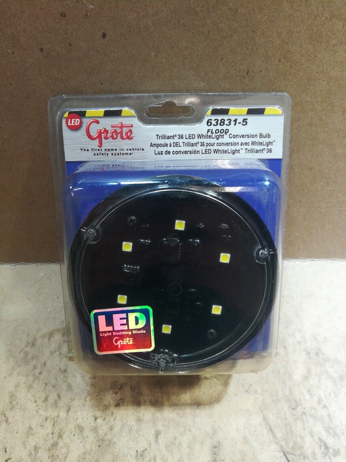 GROTE 63831-5 LED LIGHT - 800 LUMENS - NEW GENUINE - FAST SAME DAY SHIPPING