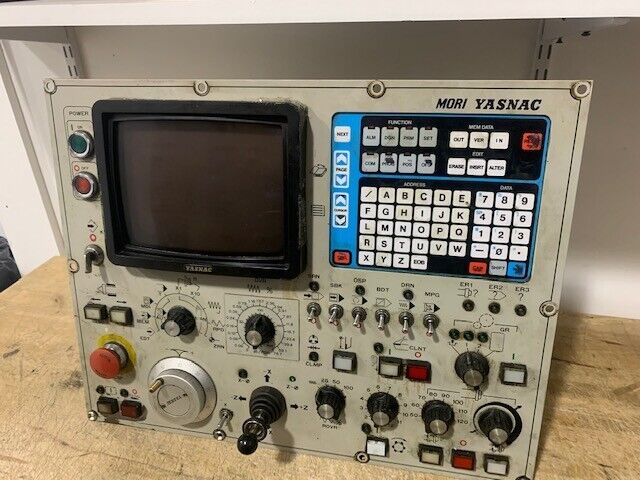 Mori Yasnac CNC Control Panel Keypad Monitor