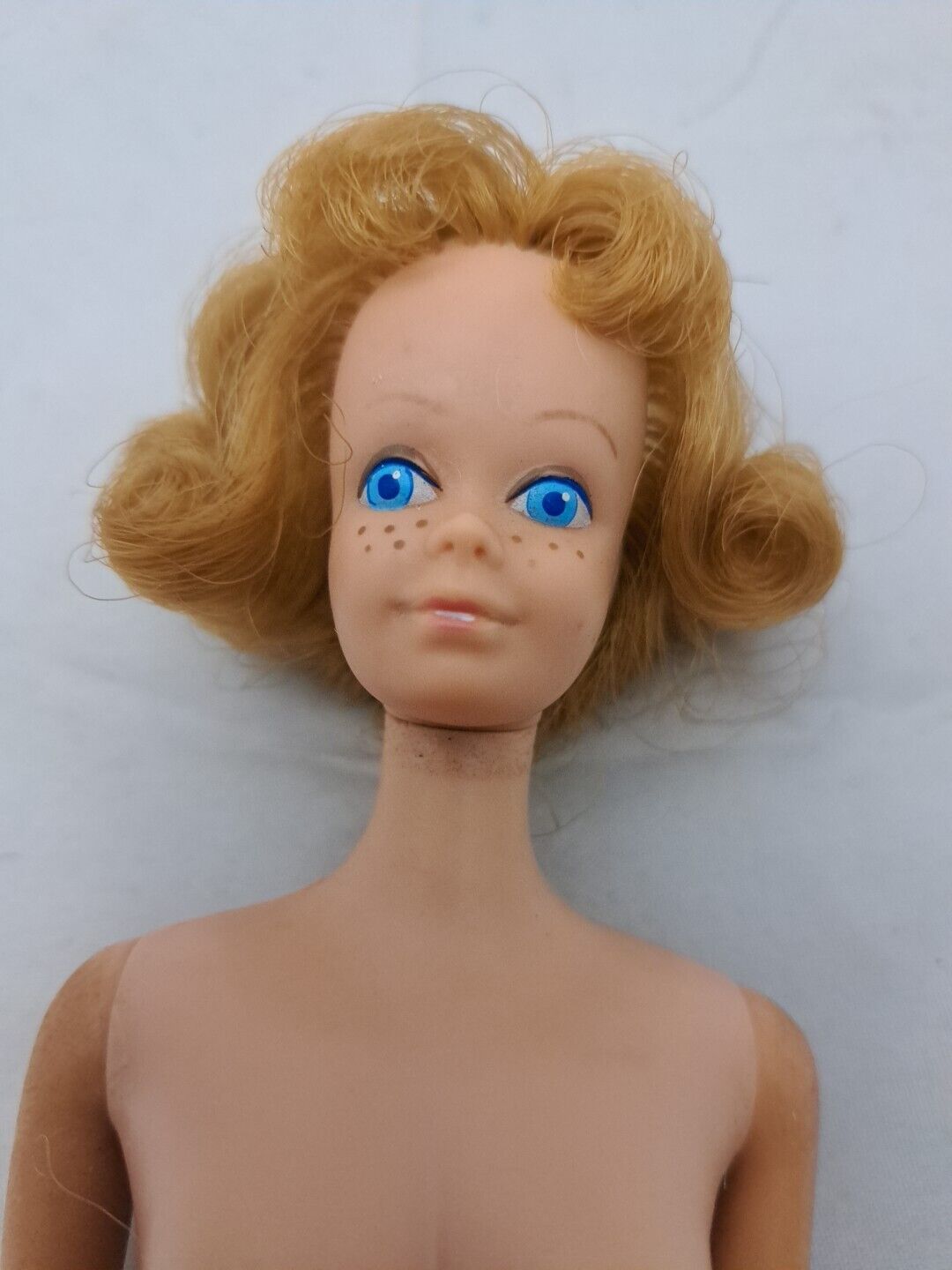 1963 Midge Freckles Teeth Blonde Mattel Barbie Doll 860, 63/64?