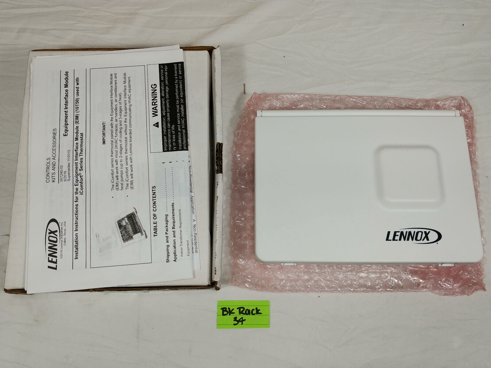 Lennox 10T50 Equipment Interface Module - Brand New