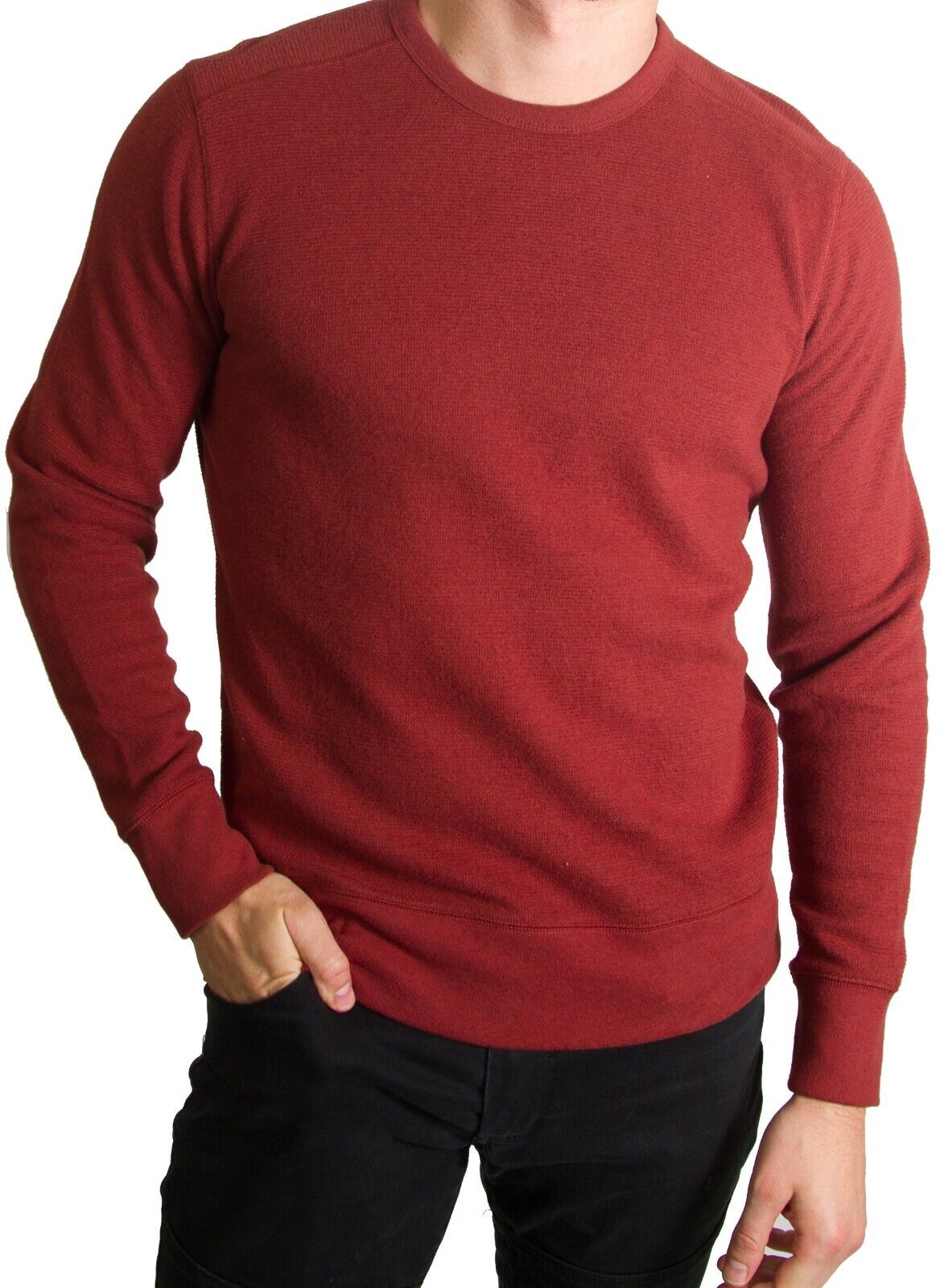 STW Men's Waffle Knit Thermal T-Shirt #491374 #Q