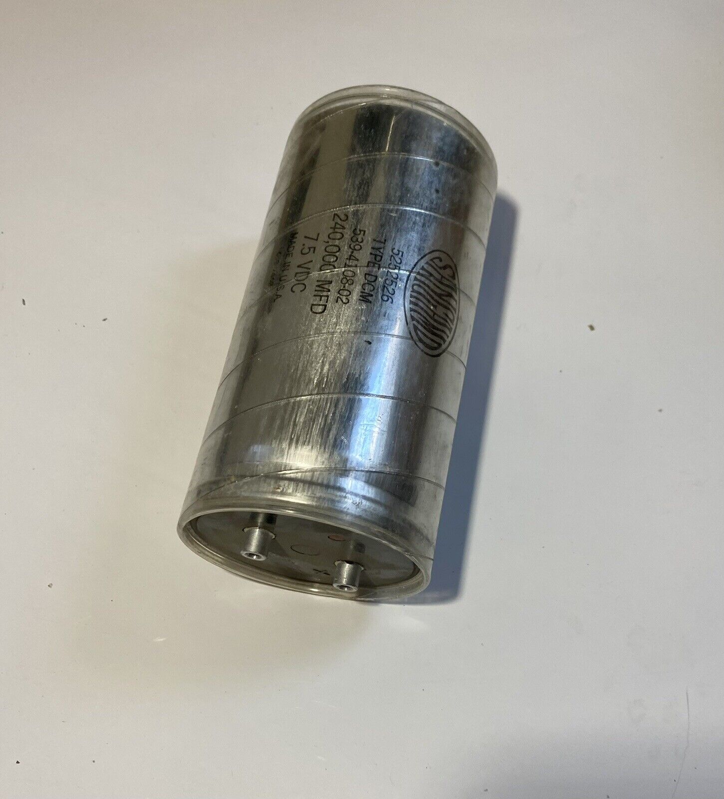1x 240000uF 7.5V Large Can Electrolyt​ic Capacitor 7.5VDC 240000mfd 240,000