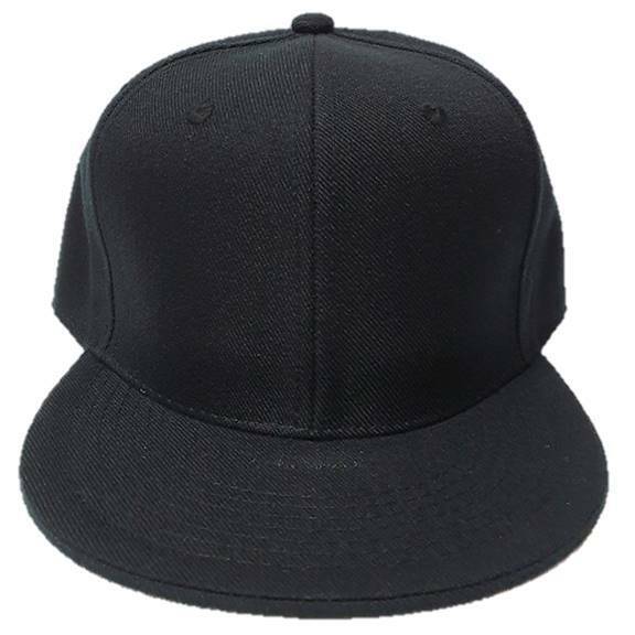 Original Plain Fitted Caps Flat Bill Hats [[ Hatco ]] Solid Colors ( New Item )