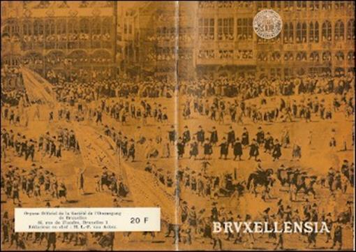 Official 1968 Bruxellensia Program BRUSSELS OMMEGANG + Pieter Bruegel Medal Advt