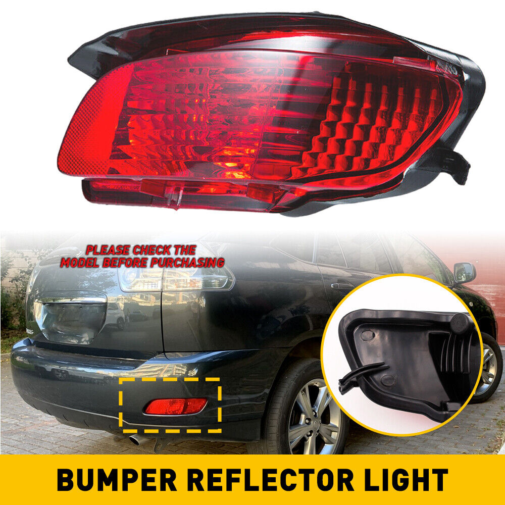 1/2Set For Lexus RX330 2004-09 Right Rear Marker Bumper Reflector Light Durable