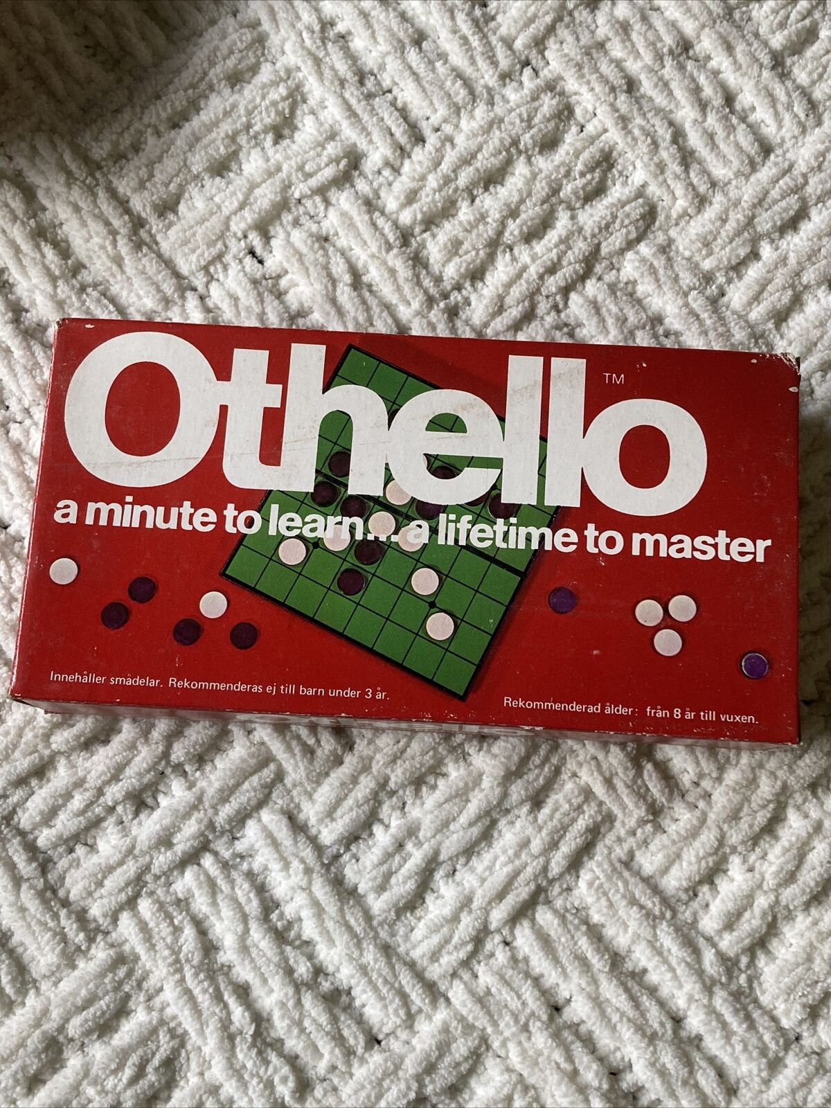 Vintage 1980’s NOS Othello Game W/Original Box *RARE*