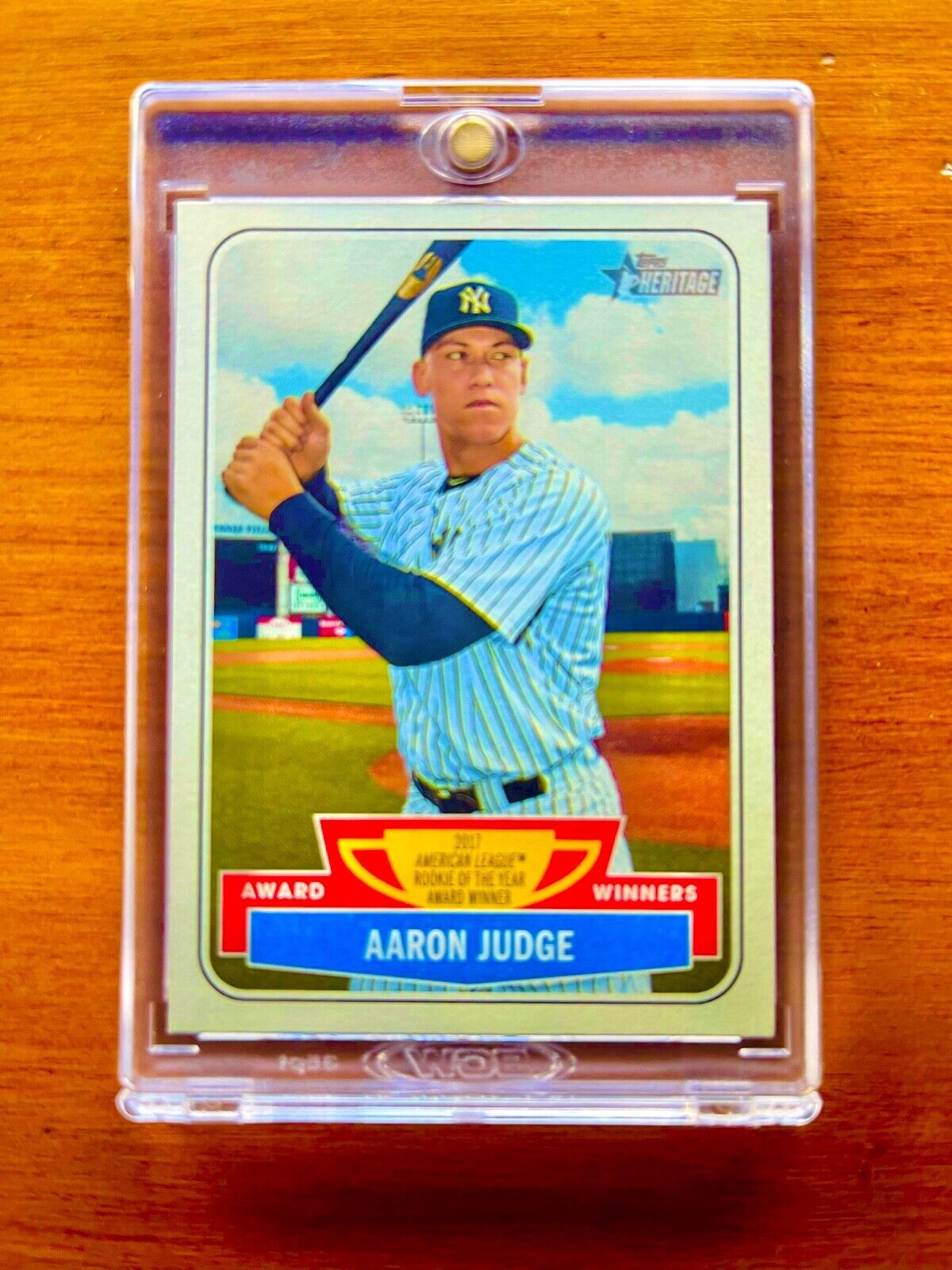 Aaron Judge RARE ROOKIE RC HERITAGE INVESTMENT CARD SSP TOPPS YANKEES MVP MINT