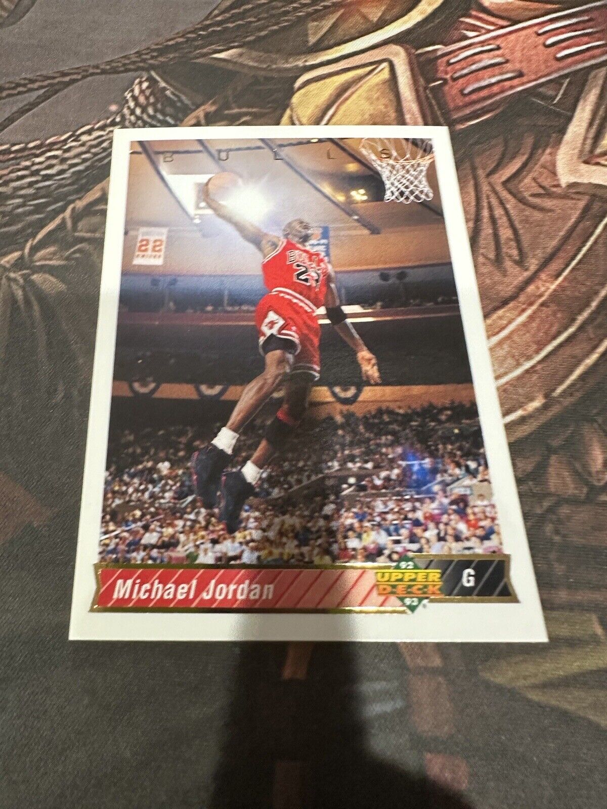 Michael Jordan 1992-93 Upper Deck Basketball Card #23