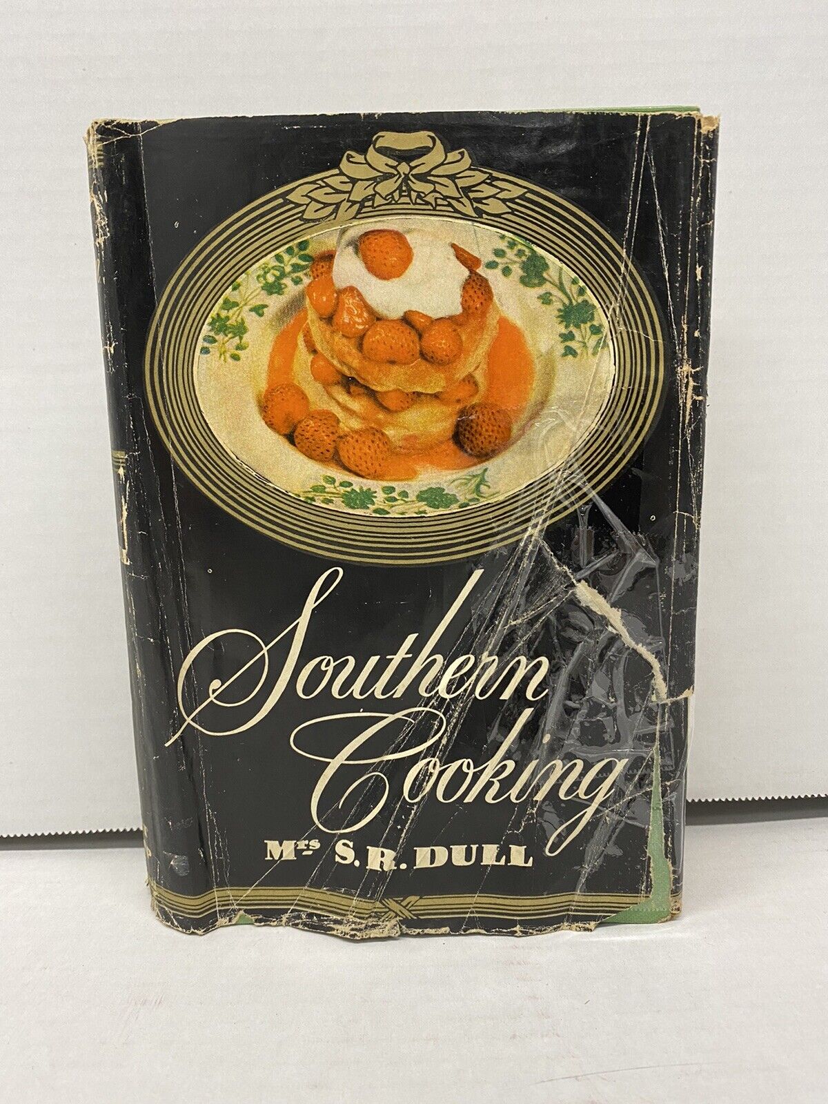 Southern Cooking - Mrs S.R. Dull - *SIGNED* Henrietta Stanley Dull - HC/DJ -1941