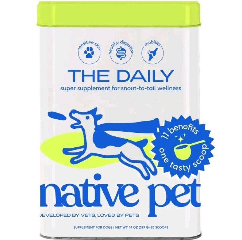 Native Pet The Daily Dog Supplement 11 in 1 Dog Multivitamin Super Multi Vita203