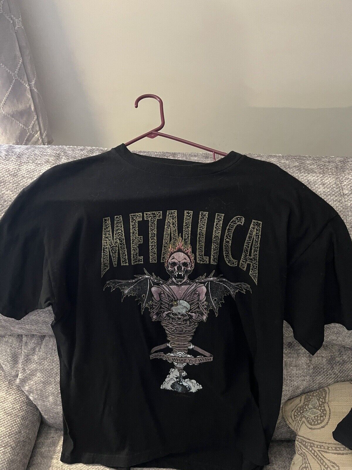 Vintage 90s Metallica Shirt King Nothing 1996 Single Stitch Mens Size L
