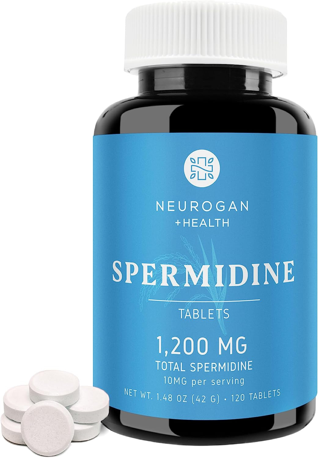 Spermidine Supplement - 1200Mg - 99% Pure 100X More Potent than Rice & Wheat Ger