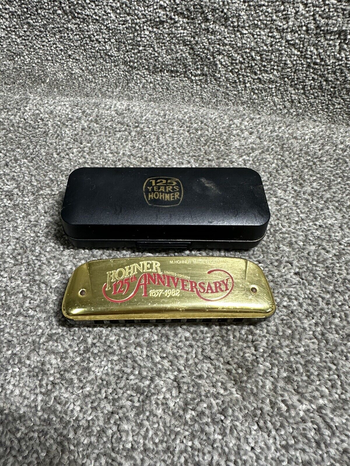 Hohner 125th Anniversary Limited Edition Golden Melody Harp Harmonica