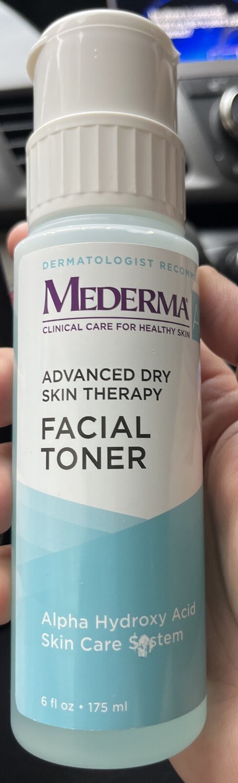 Mederma AG Facial TONER Advanced Dry Skin Therapy 6 Fl Oz