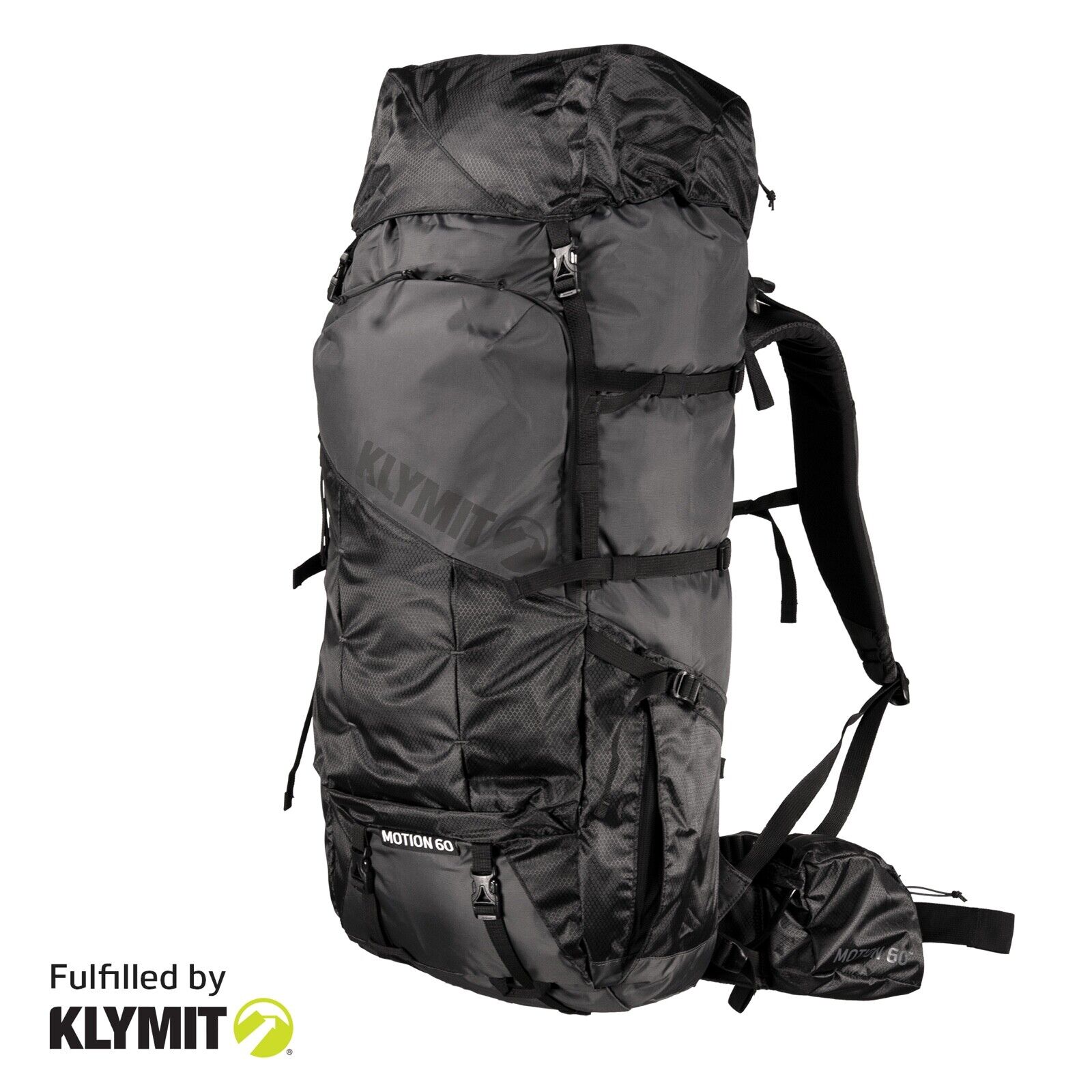 Klymit Motion 60 Backpack Ultra-Light Camping Backpacking- Certified Refurbished