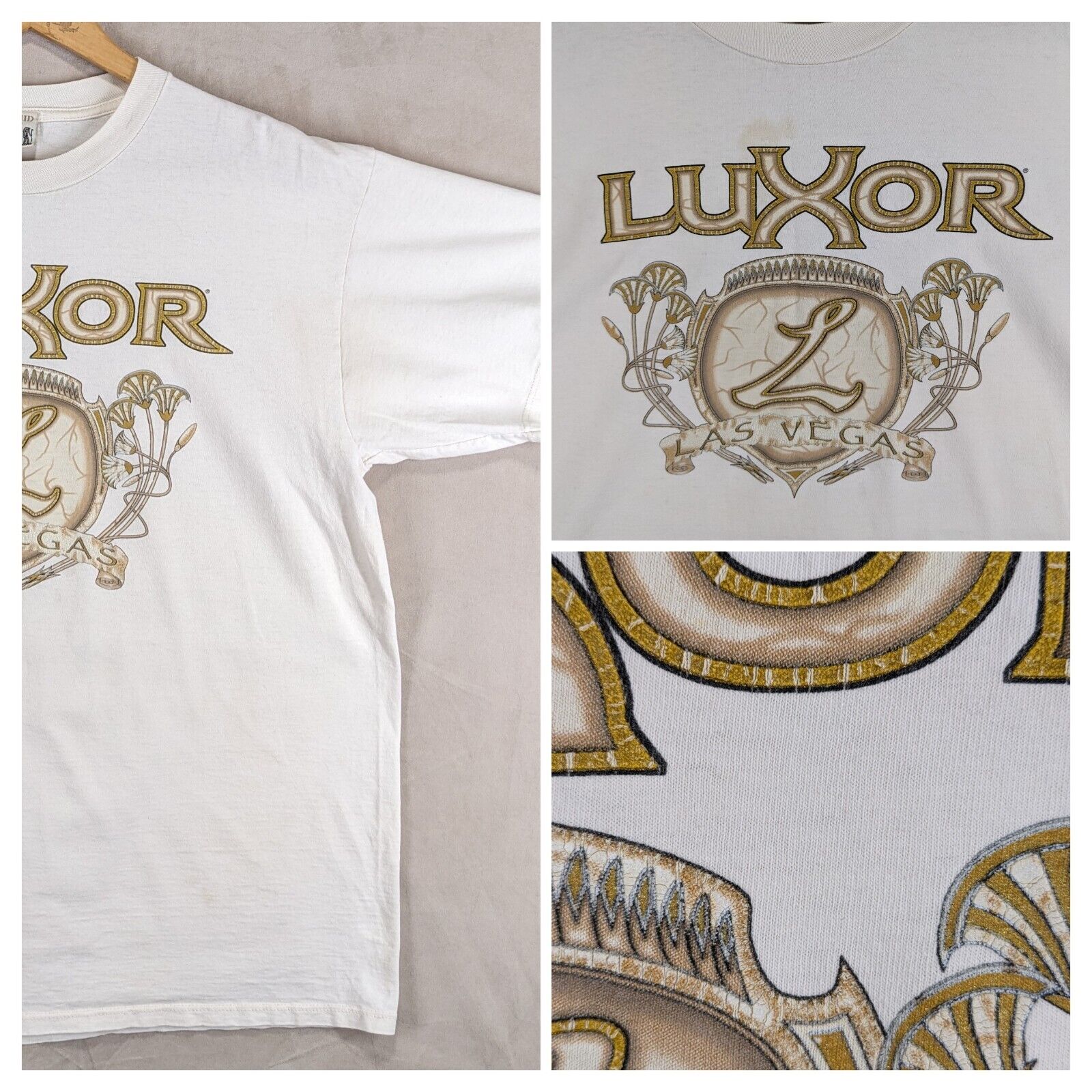 Vintage XL Luxor Las Vegas Pyramid Creations Made In USA 46\