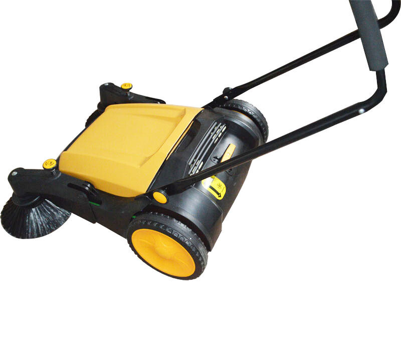 TECHTONGDA Portable Pavement Cleaner Push Power Sweeper Width 39.5\