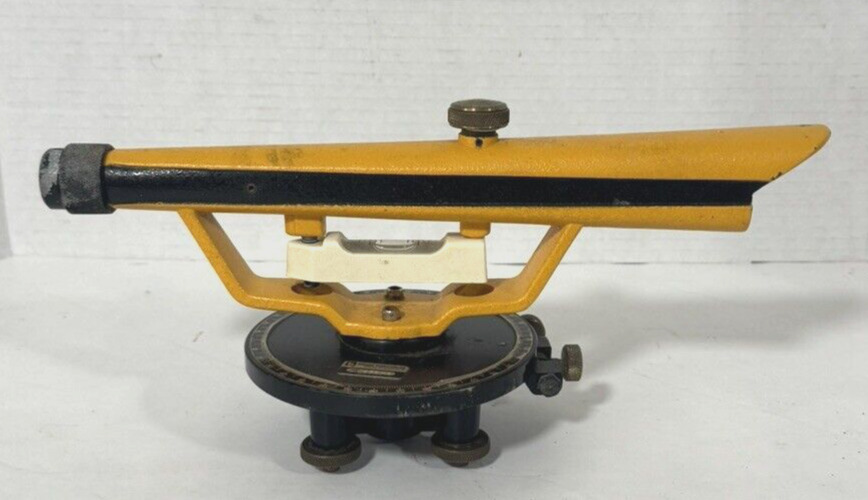Vintage Berger Instruments Model 190 Transit Level Good optics