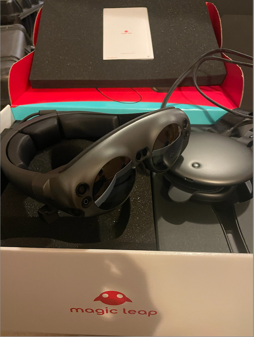 Magic Leap One 1 Augmented Reality Headset SIZE 1 Model: M9008