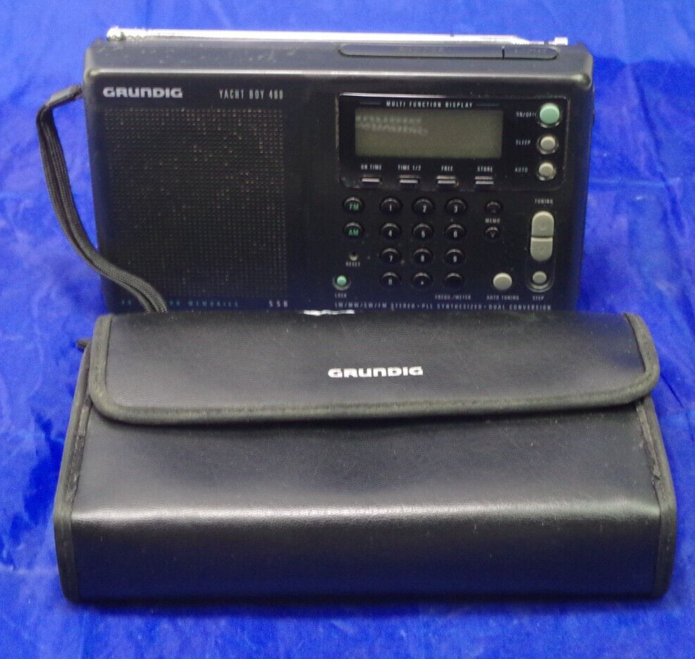 Grundig Yacht Boy 400 FM, AM, MW, Short Wave Portable World Receiver Used