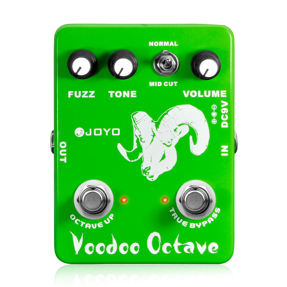 JOYO Voodoo Octave Fuzz Electric Guitar Pedal Germanium Fuzz 60\'s Rock Pedal