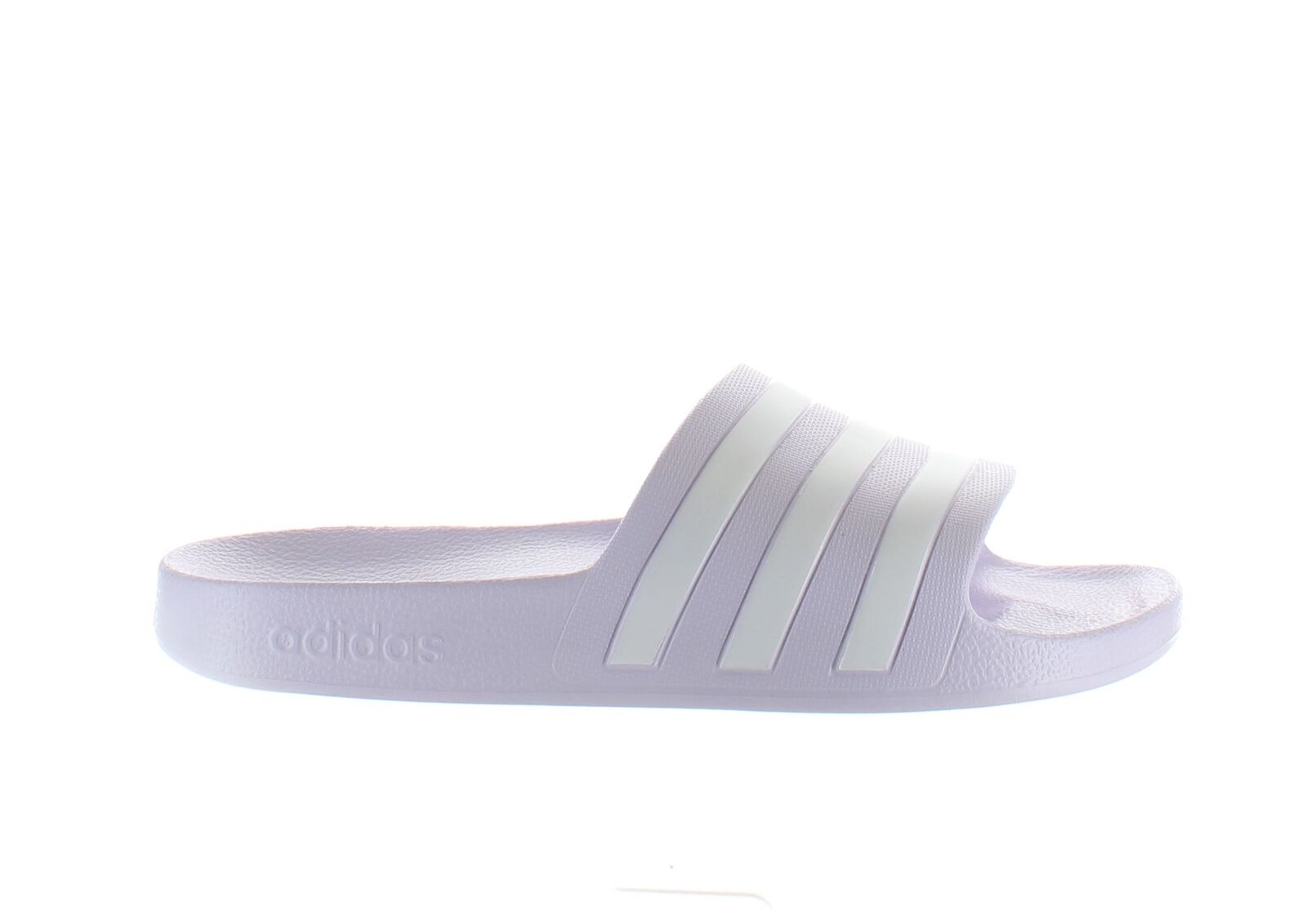 Adidas Womens Adilette Aqua Light Purple Slides UK 9