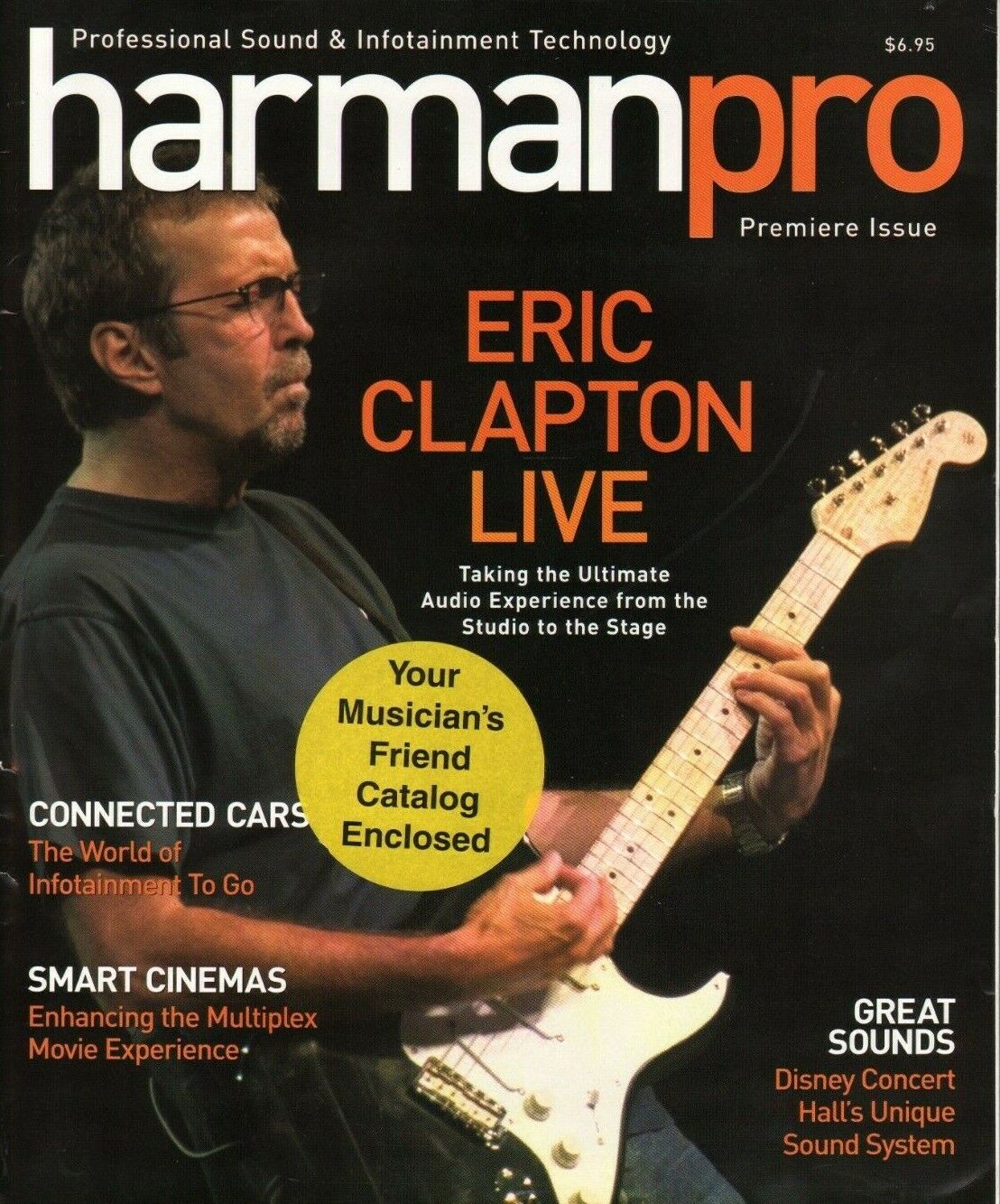2004 Harman Pro Magazine - Premiere Issue - Eric Clapton 