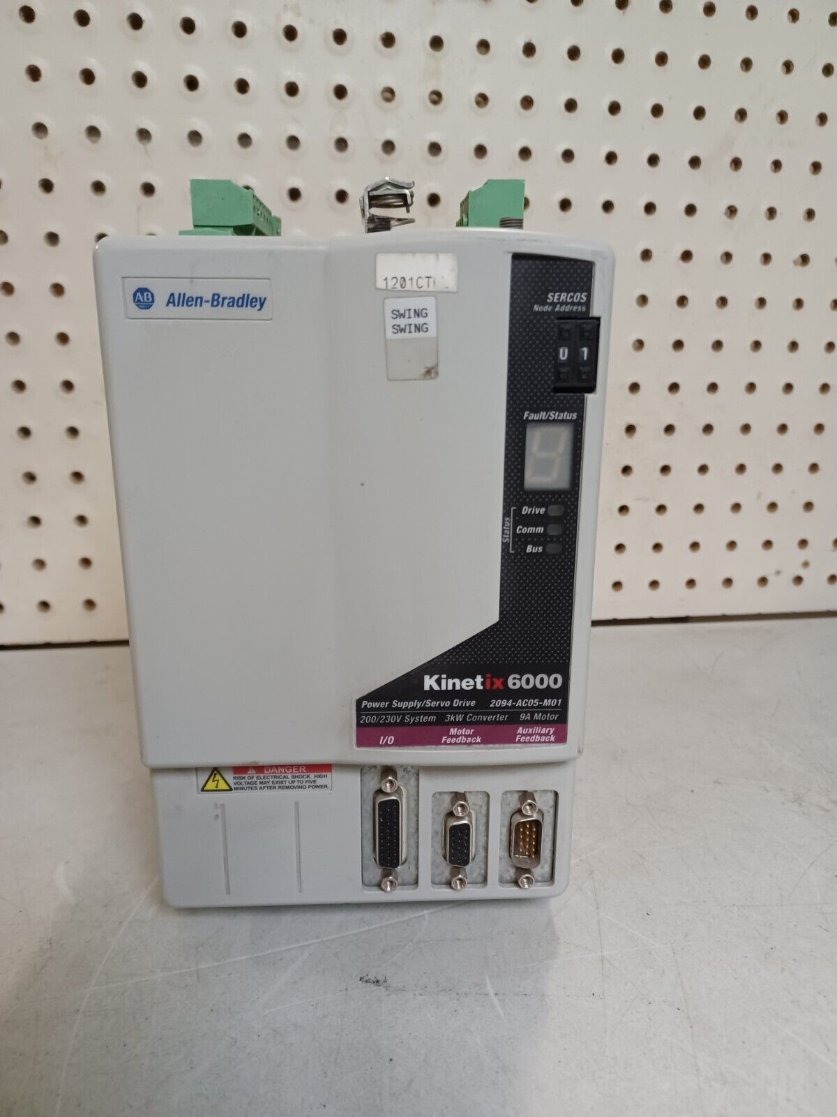 Allen-Bradley Bulletin 2094 3kW/9A Integrated Axis Module UNTESTED RESALE $