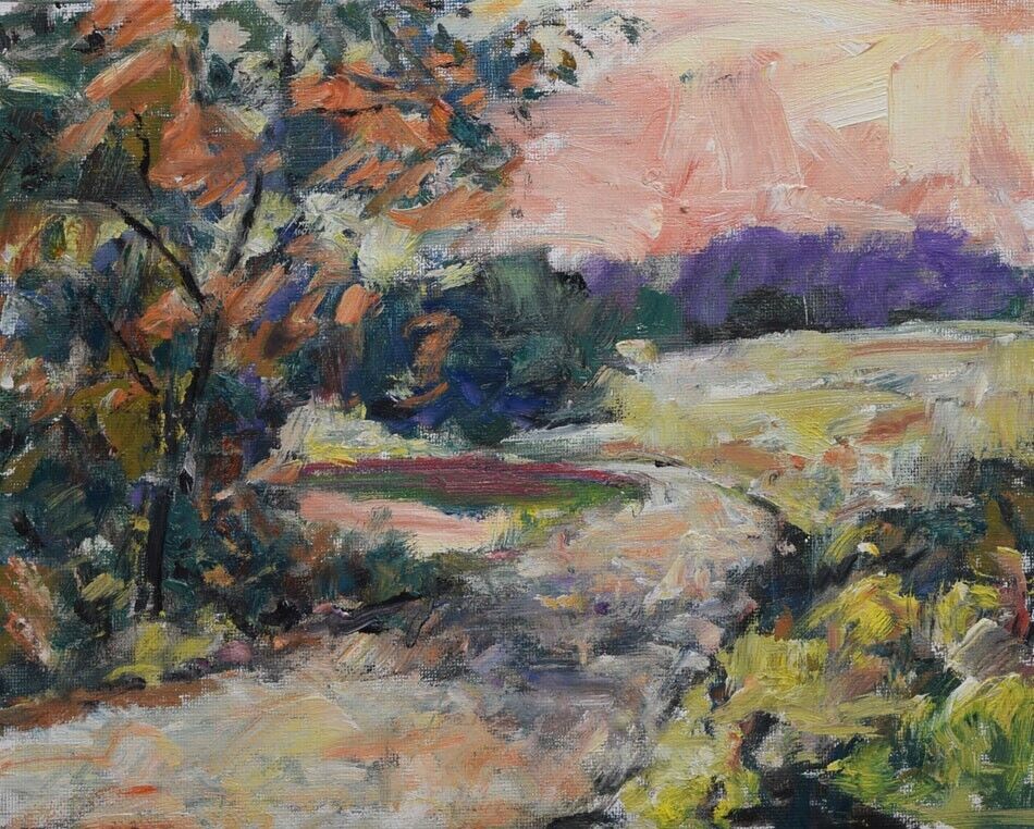 Art Oil Painting RM Mortensen Landscape \