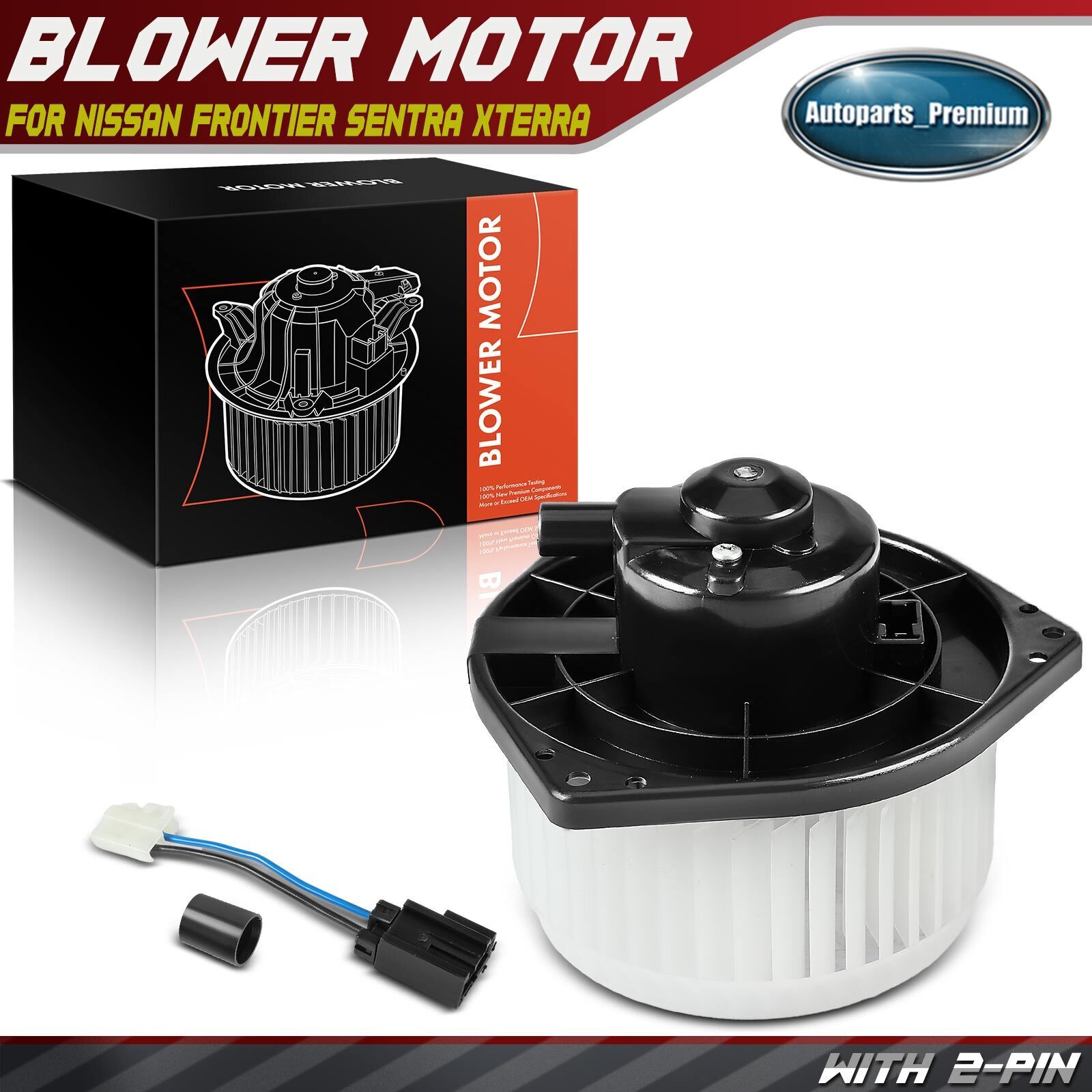 HVAC Blower Motor w/ Fan Cagel for Nissan Sentra Xterra Subaru Forester Impreza