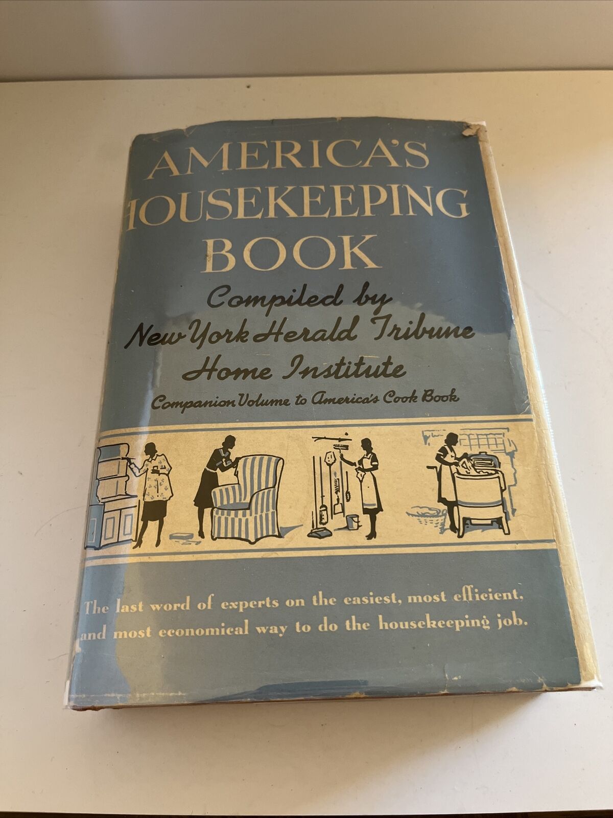 America\'s Housekeeping Book VTG Homemaking RARE 1947 NY Herald Excellent