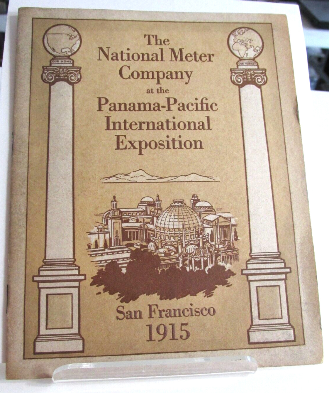 RARE 1915 Panama Pacific International Expo National Meter Co Brochure Booklet