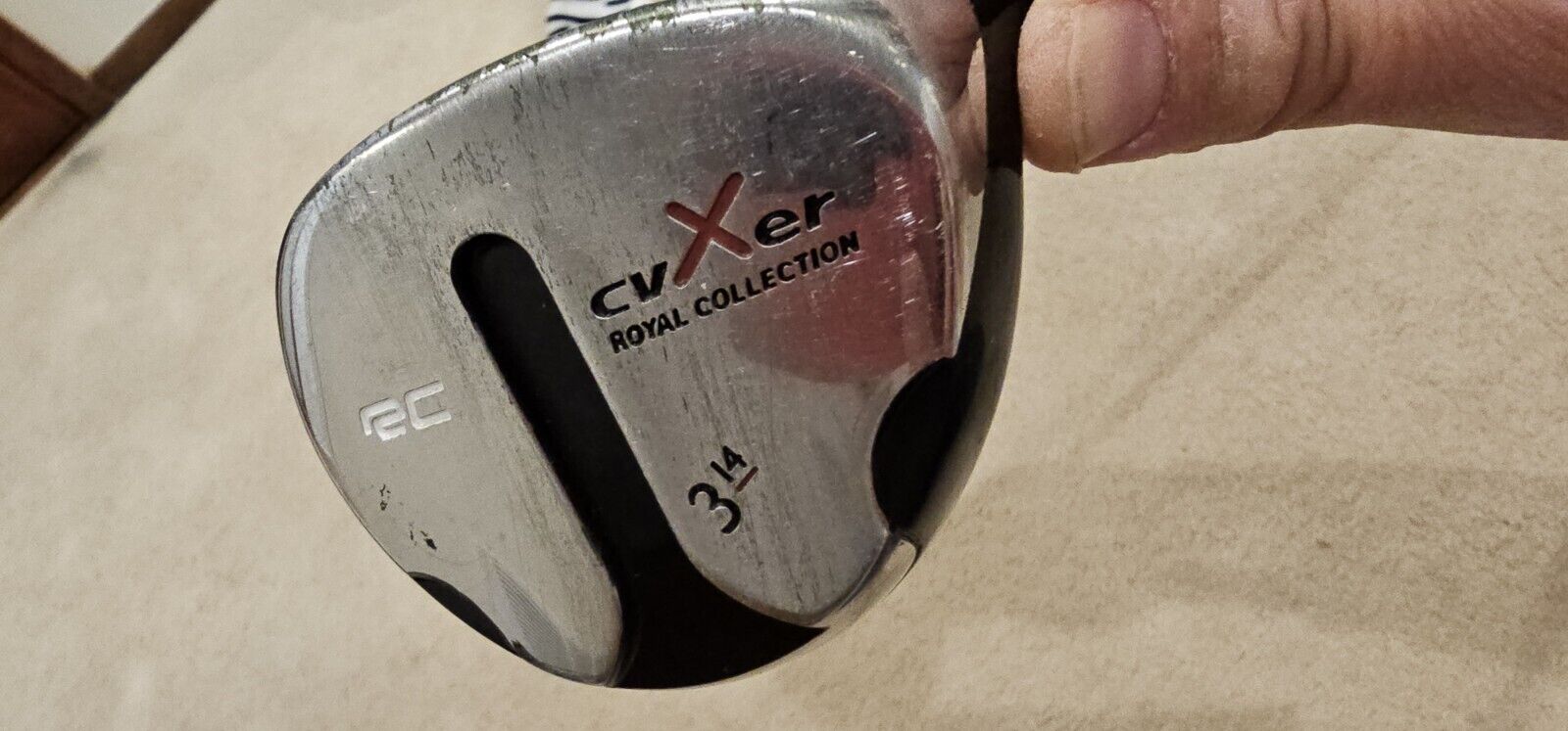 Royal Collection 3 Wood RC CVXER Graphite Design SX Flex Made in Japan Great   