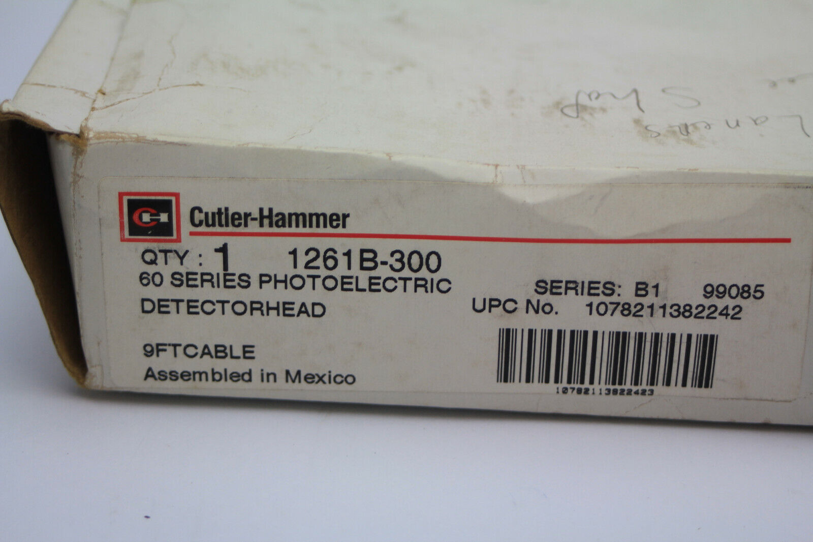 Cutler-Hammer 1261B-300 Component Photoelectric Detector Head 9ft New