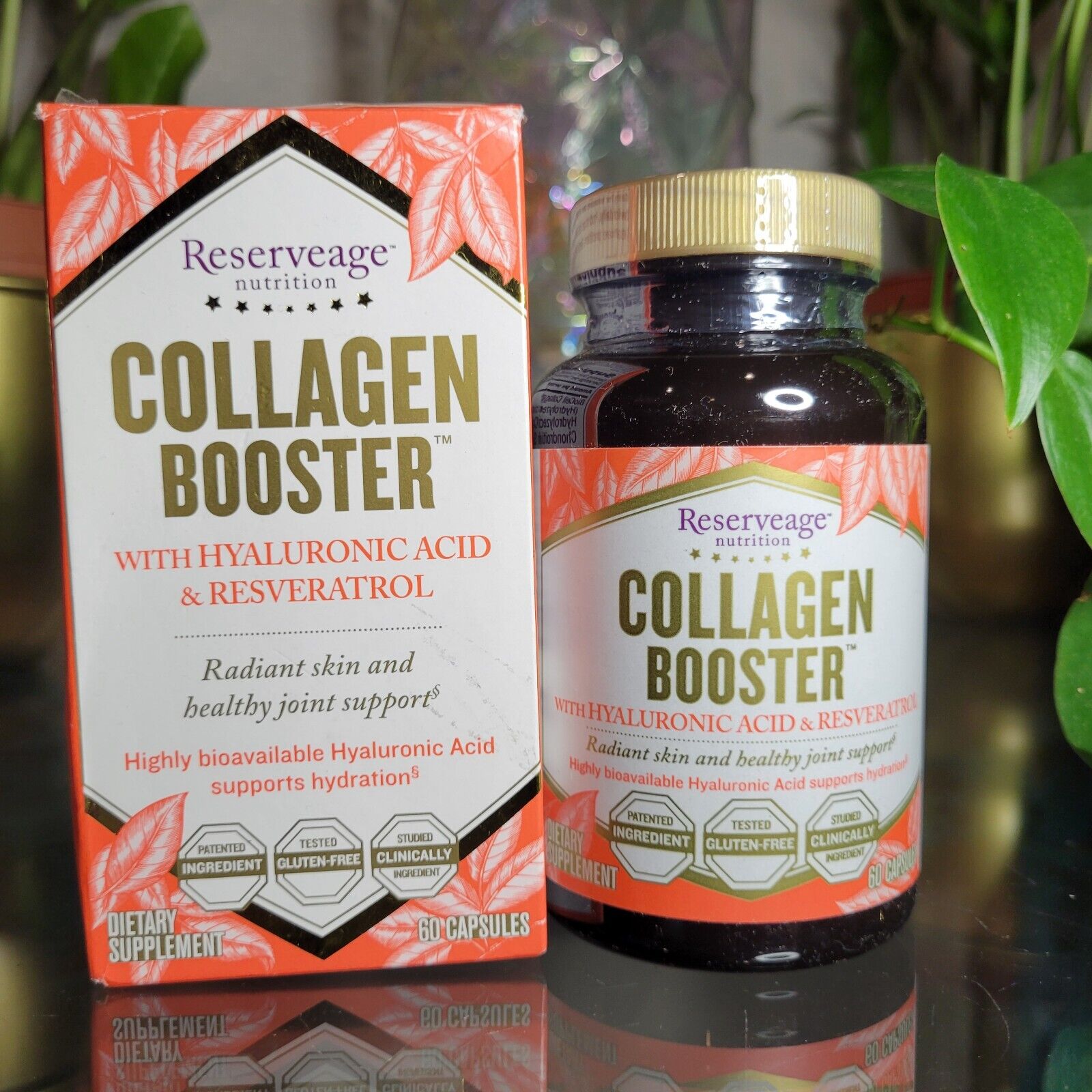 RESERVEAGE NUTRITION ULTRA COLLAGEN BOOSTER Biotin Hair Skin Nails 90 CAPSULES