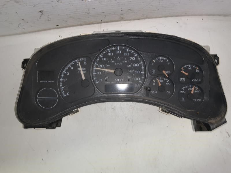 2000-2002 Chevrolet Tahoe Speedometer Speedo Cluster MPH OEM