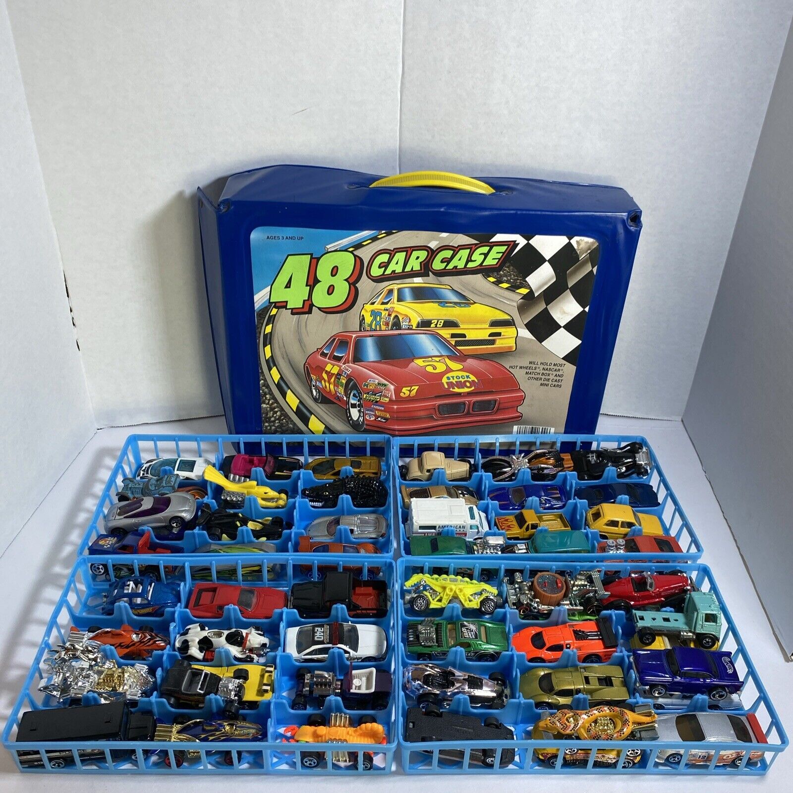 Vintage Hot Wheels Lot 52Cars + Case Mostly 70s And 80/90s. Matchbox/Hotwheel