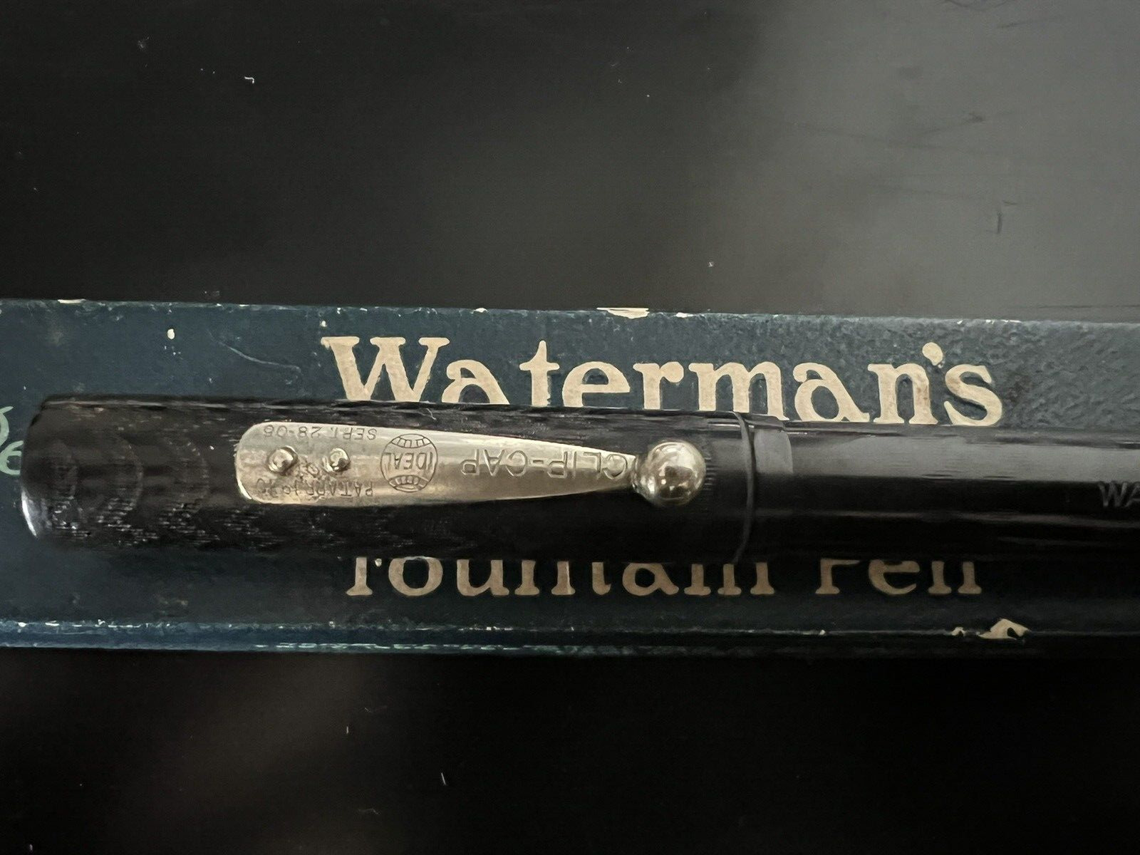 Waterman\'s Ideal 52 Pen Fountain Pen Bchr Pen Gold Antique Of 1903 Marking
