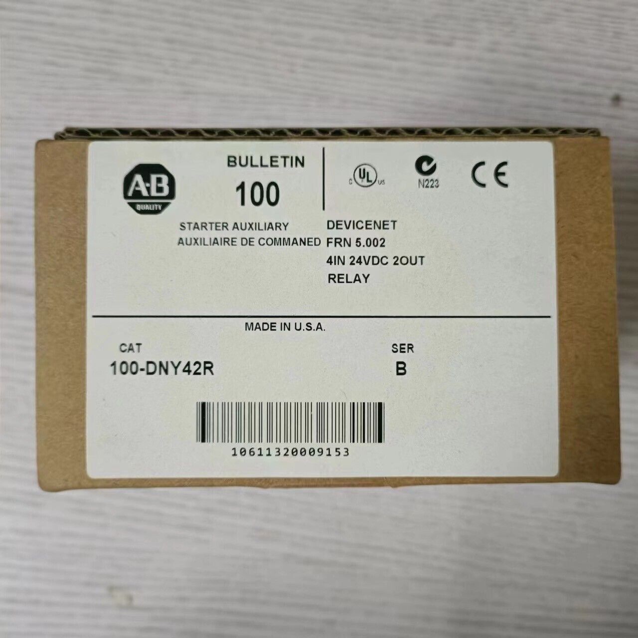 New Factory Sealed AB 100-DNY42R / B 24VDC 100DNY42R Combination Output Module