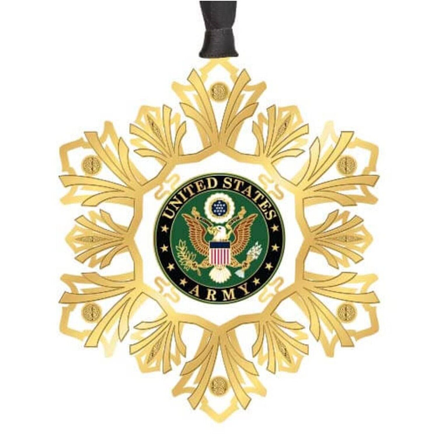 Beacon Design Army Snowflake Ornament
